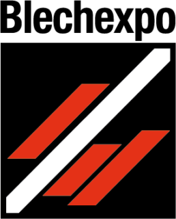 Motek Internationale Fachmesse für Produktions- und Montageautomatisierung blechexpo logo footer uai
