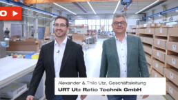 Motek Internationale Fachmesse für Produktions- und Montageautomatisierung Jubilaeum 60 HD URT Utz Duo website uai