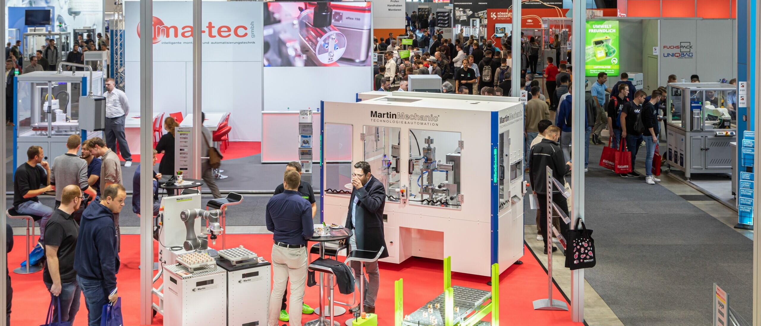 Motek Internationale Fachmesse für Produktions- und Montageautomatisierung 52A0099 Motek SCHALL 3000 scaled uai