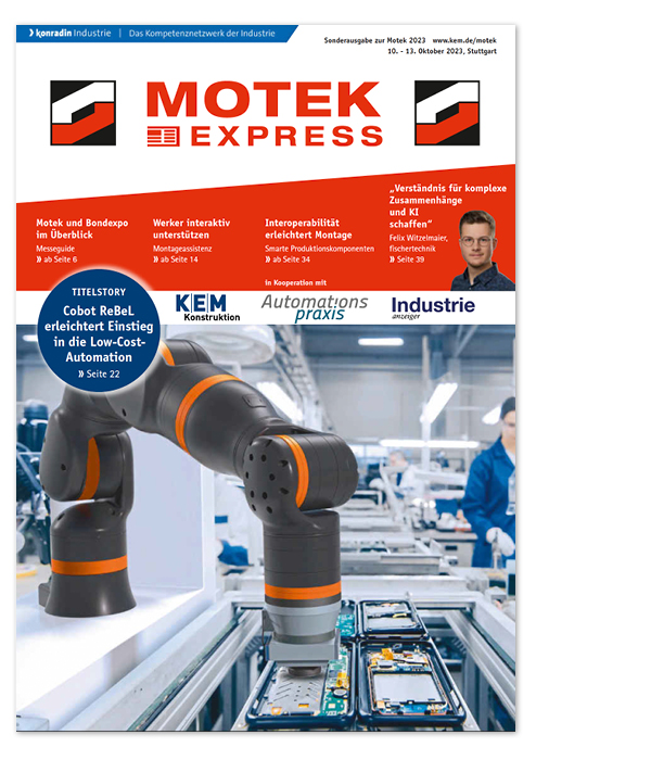 Motek Internationale Fachmesse für Produktions- und Montageautomatisierung