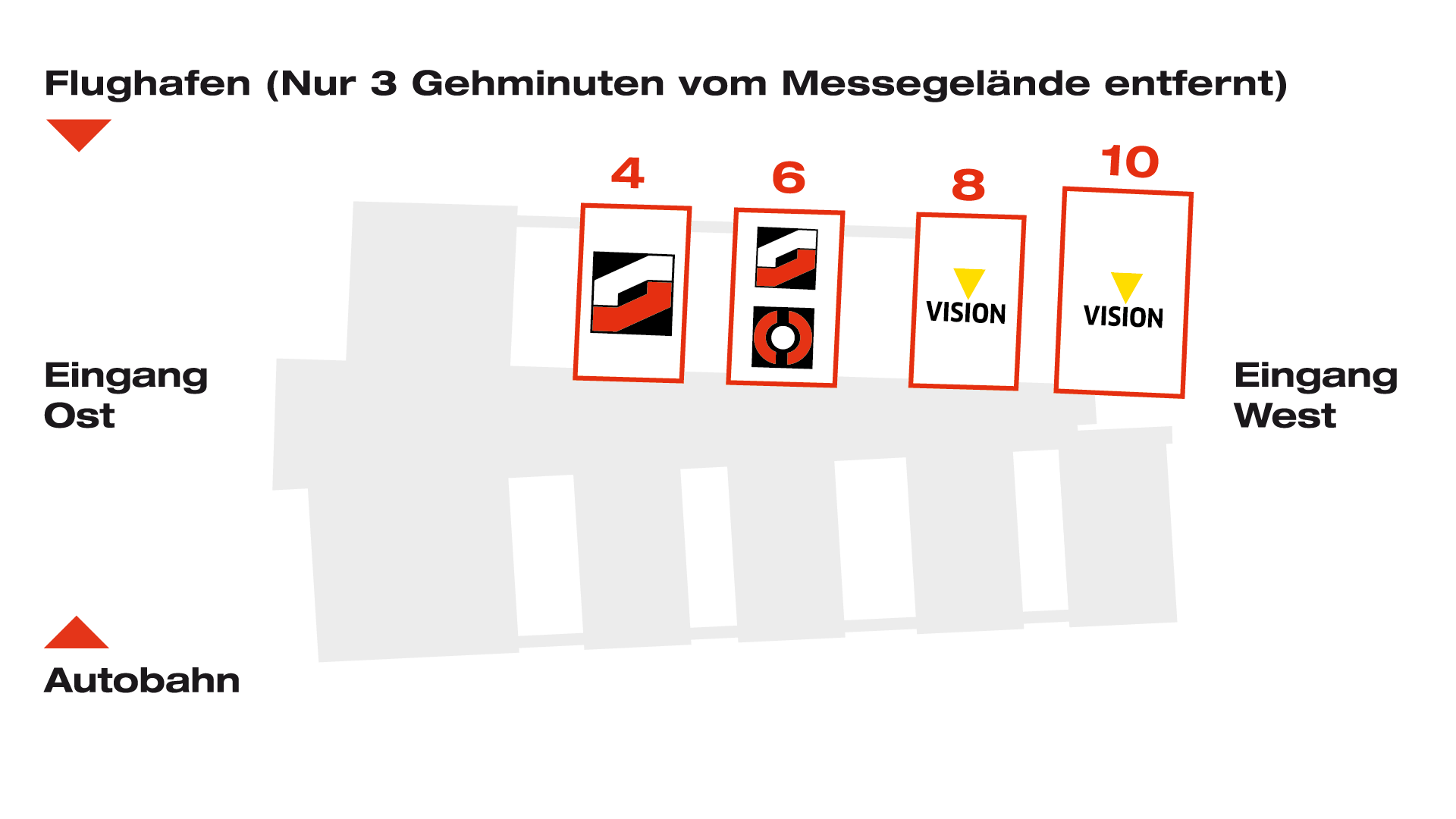 Motek Internationale Fachmesse für Produktions- und Montageautomatisierung Hallenuebersicht Motek 2026 HD DE